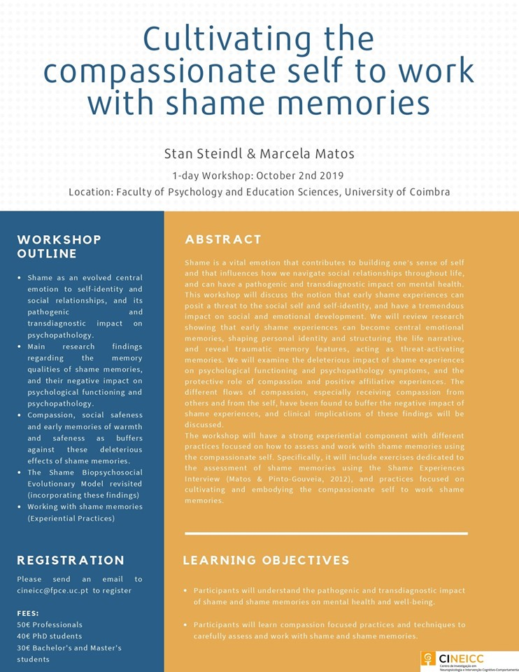 Cultivating the compassionate self to work with shame memories